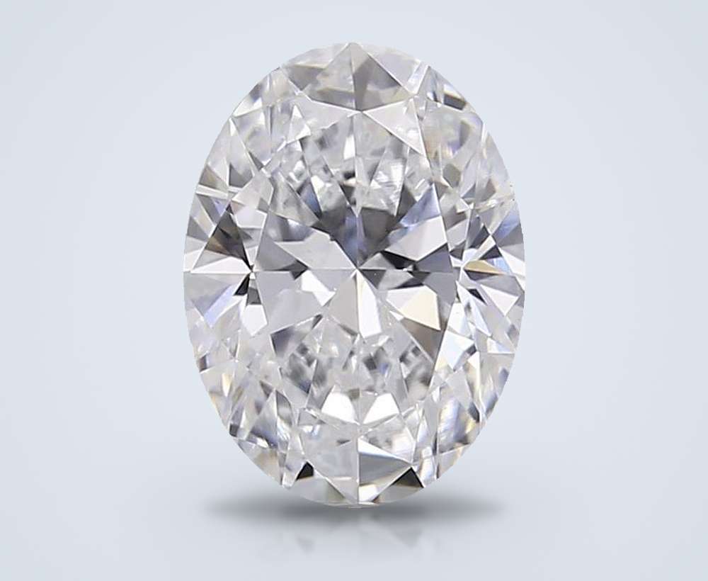 0.63 Carat Oval Lab Diamond