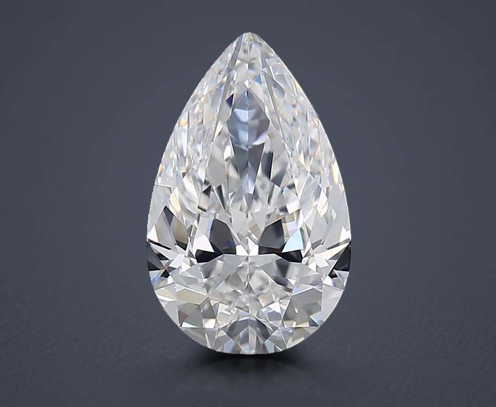 2.04 Carat Pear Natural Diamond