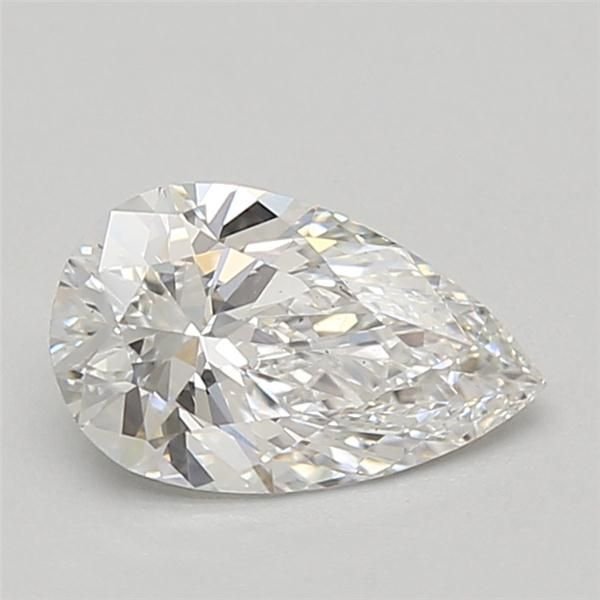 1.33ct D VS2 Rare Carat Ideal Cut Pear Lab Grown Diamond