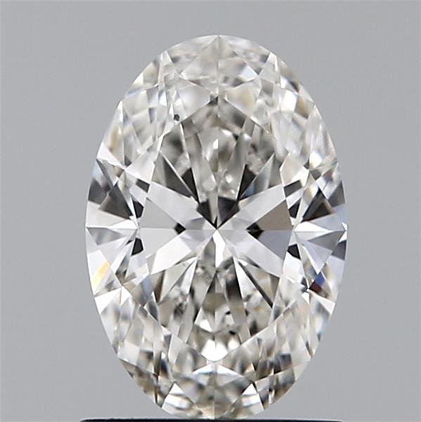 1.09ct H VS2 Rare Carat Ideal Cut Oval Lab Grown Diamond