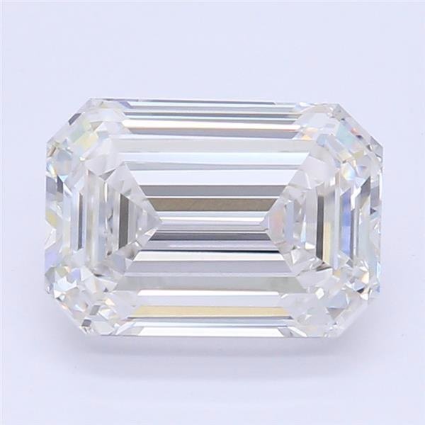 1.05ct G VVS2 Rare Carat Ideal Cut Emerald Lab Grown Diamond