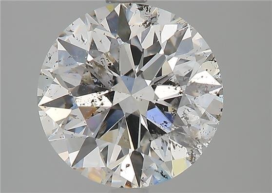 2.62ct G SI2 Rare Carat Ideal Cut Round Diamond