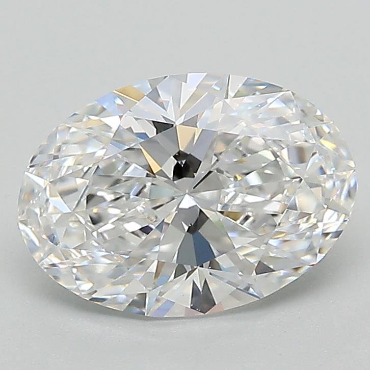1.58ct D VVS2 Rare Carat Ideal Cut Oval Lab Grown Diamond
