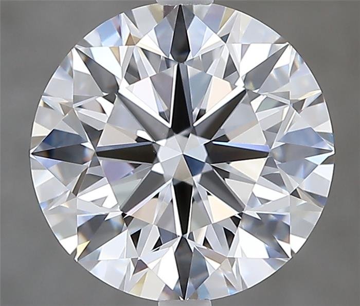 3.26ct D VS2 Rare Carat Ideal Cut Round Diamond