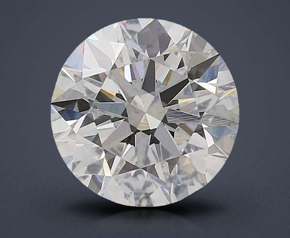 3.51 Carat Round Lab Diamond