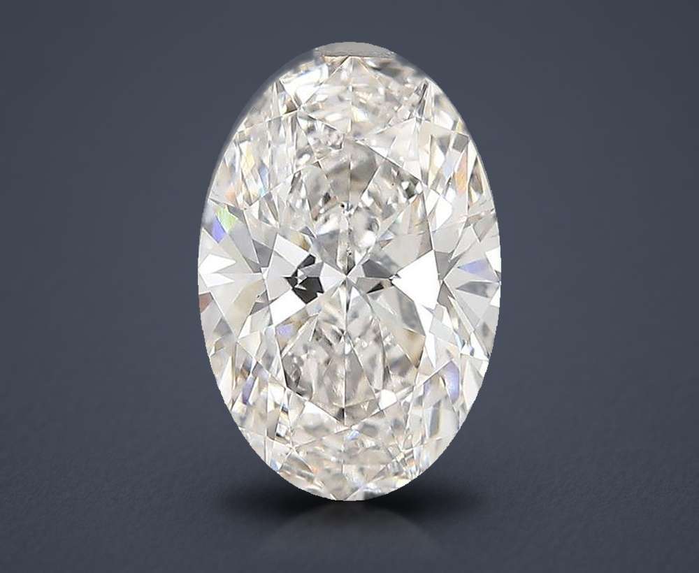 3.03 Carat Oval Lab Diamond