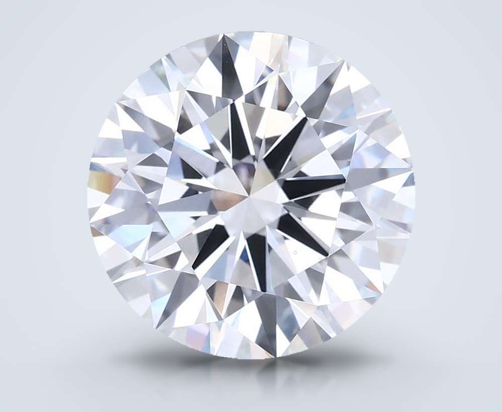 5.00 Carat Round Lab Diamond