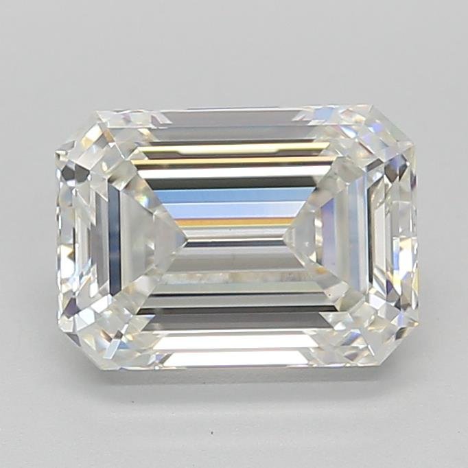 3.01ct G VS1 Rare Carat Ideal Cut Emerald Lab Grown Diamond