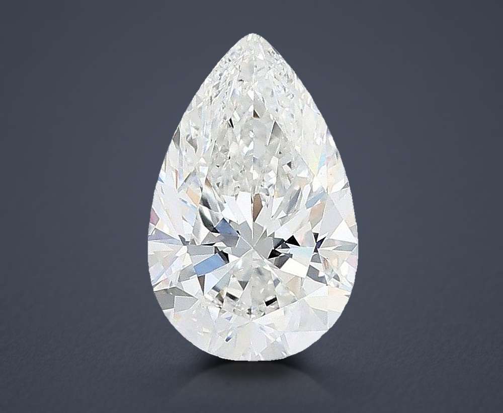 1.75 Carat Pear Lab Diamond