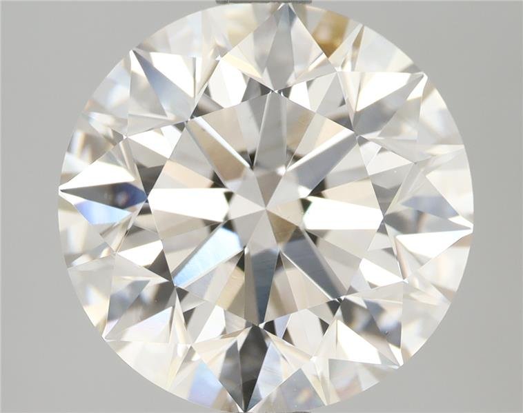 3.19ct J VS2 Excellent Cut Round Diamond