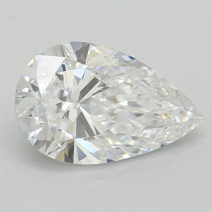 1.53ct D VS1 Rare Carat Ideal Cut Pear Lab Grown Diamond