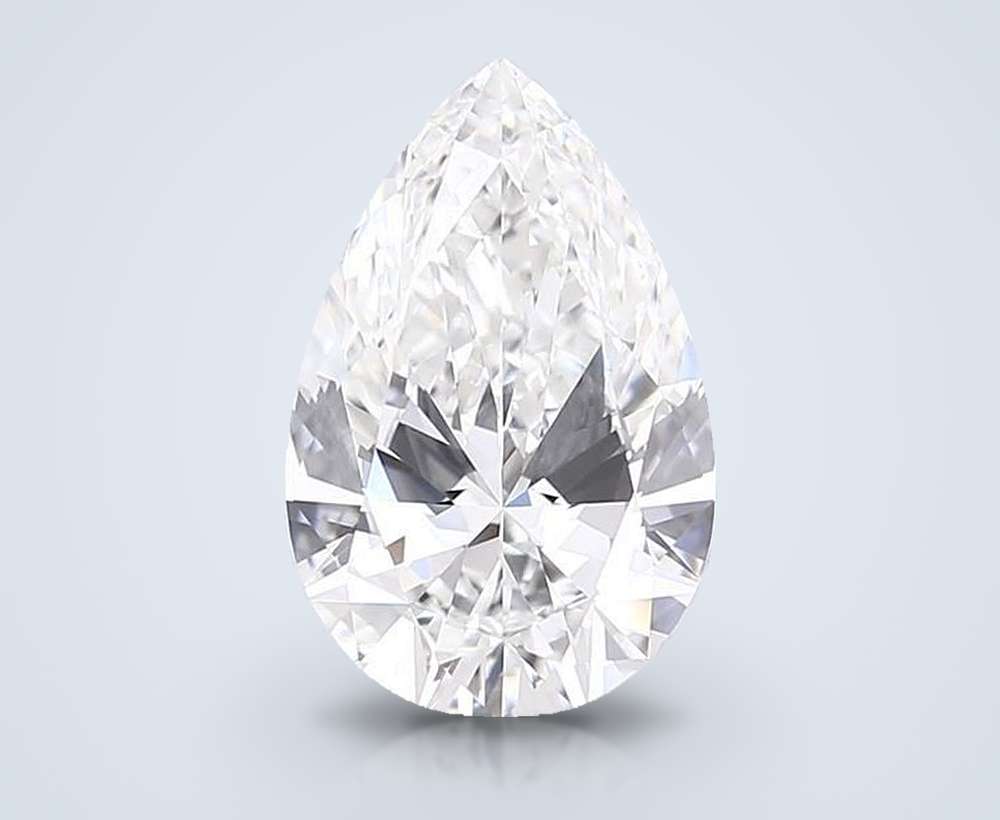 3.51 Carat Pear Lab Diamond