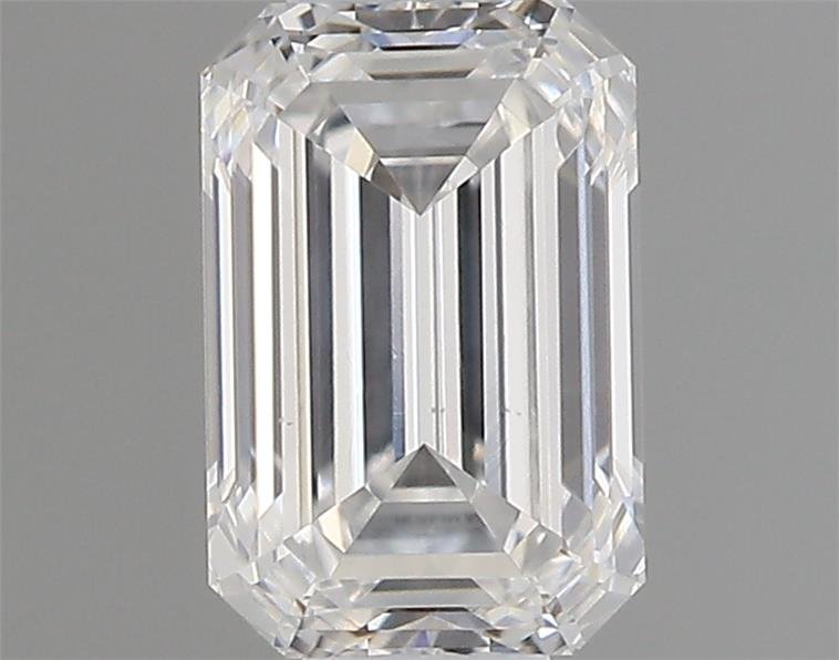 0.36ct E SI1 Rare Carat Ideal Cut Emerald Diamond