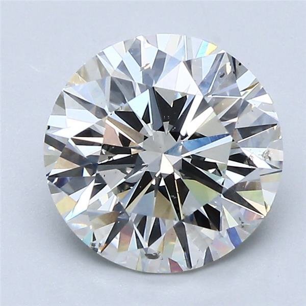 2.35ct G SI2 Rare Carat Ideal Cut Round Diamond