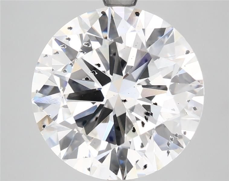 6.56ct F SI2 Excellent Cut Round Lab Grown Diamond