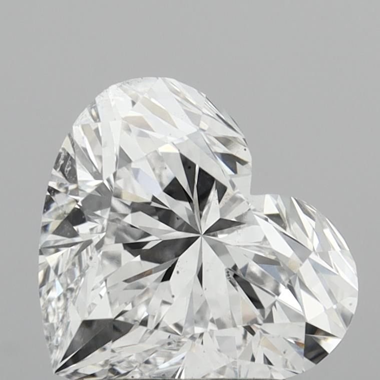 2.06ct E VS1 Rare Carat Ideal Cut Heart Lab Grown Diamond