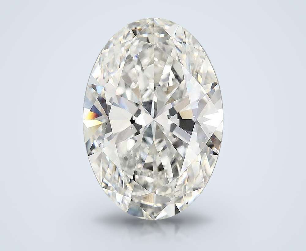 7.24 Carat Oval Lab Diamond