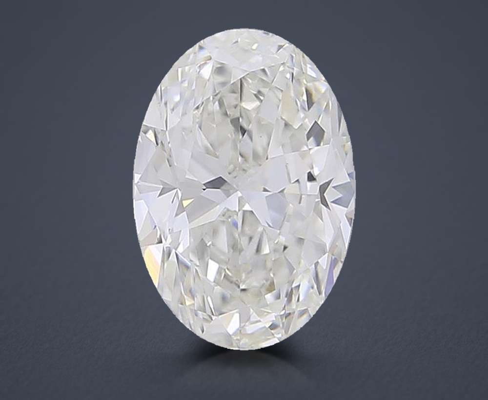 0.78 Carat Oval Lab Diamond
