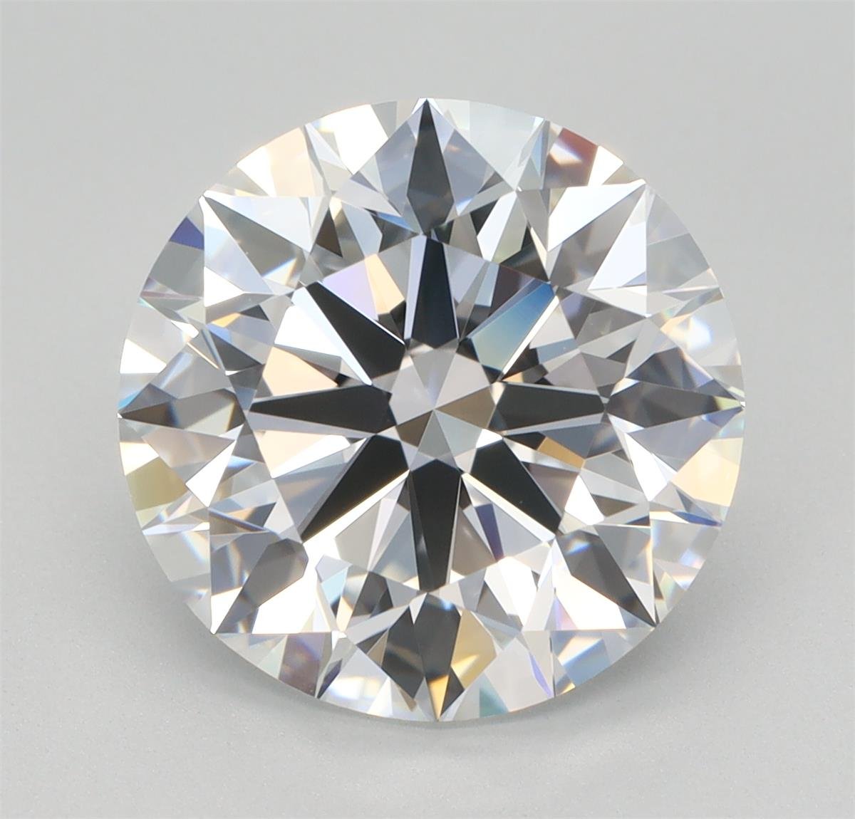 4.04ct E VS1 Rare Carat Ideal Cut Round Lab Grown Diamond