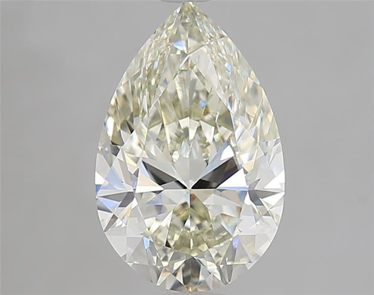 2.02ct K VS2 Rare Carat Ideal Cut Pear Diamond