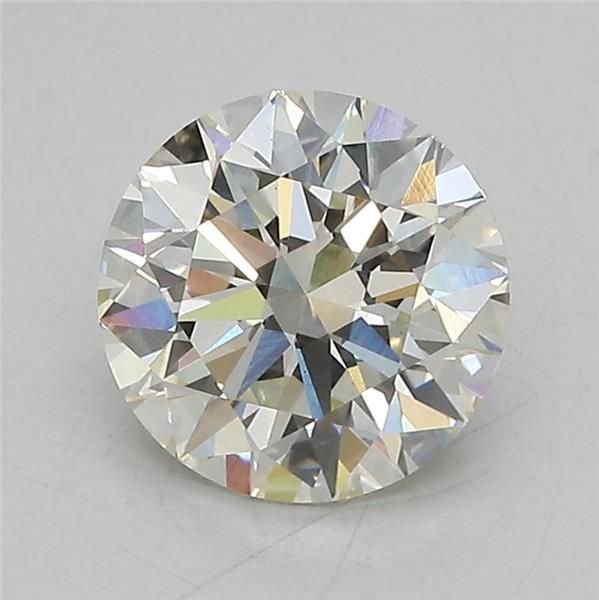 2.06ct J VS1 Rare Carat Ideal Cut Round Lab Grown Diamond