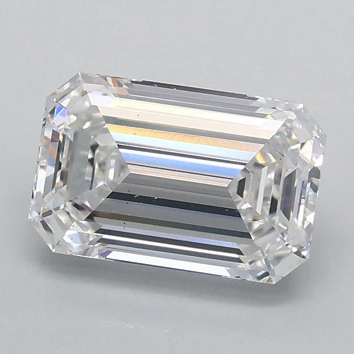 1.09ct D VS1 Rare Carat Ideal Cut Emerald Lab Grown Diamond