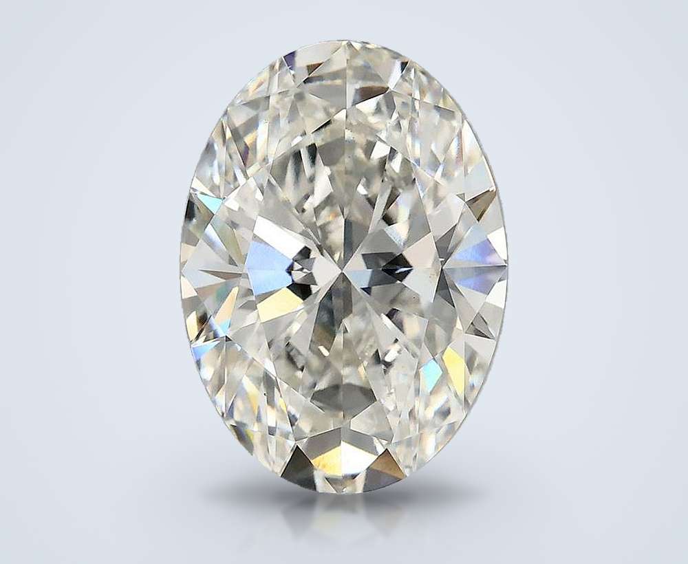 4.90 Carat Oval Lab Diamond
