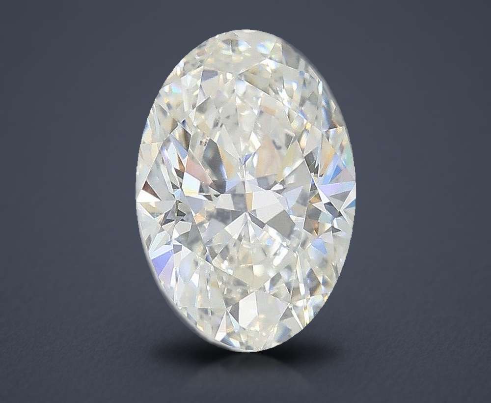 1.00 Carat Oval Lab Diamond