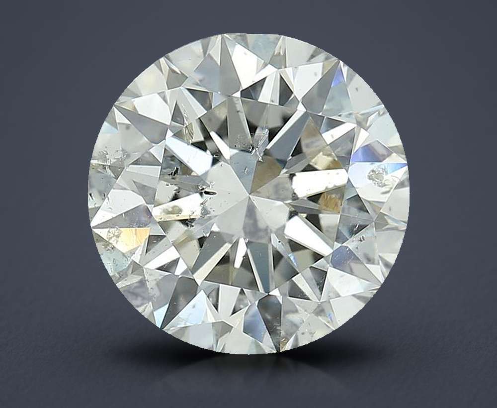 3.01 Carat Round Natural Diamond