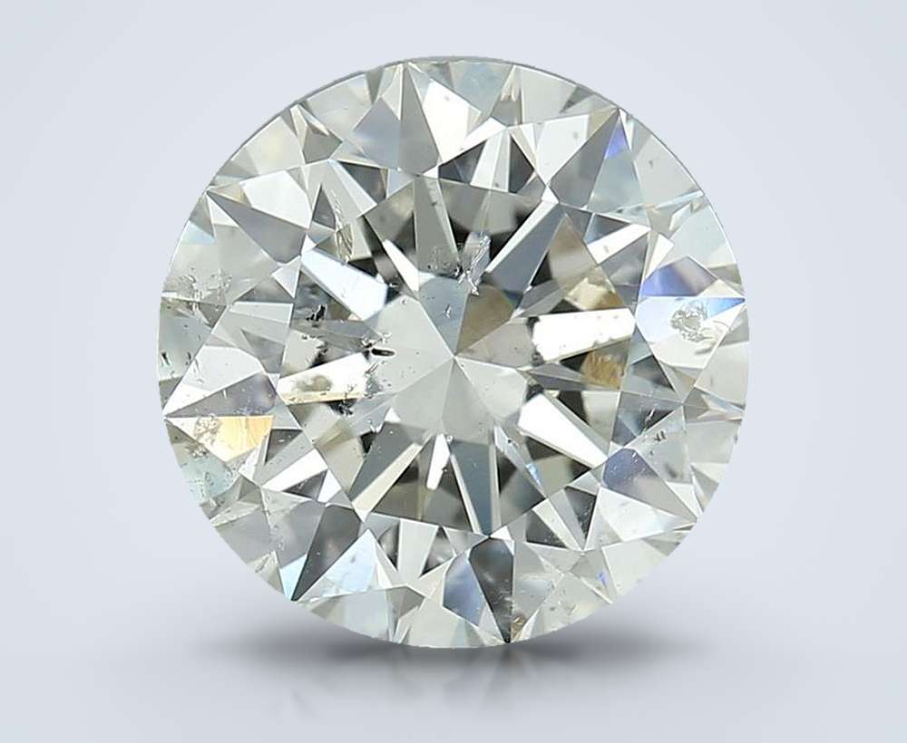 3.01 Carat Round Natural Diamond
