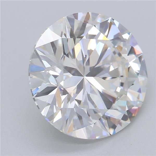 5.06ct F VVS2 Rare Carat Ideal Cut Round Lab Grown Diamond