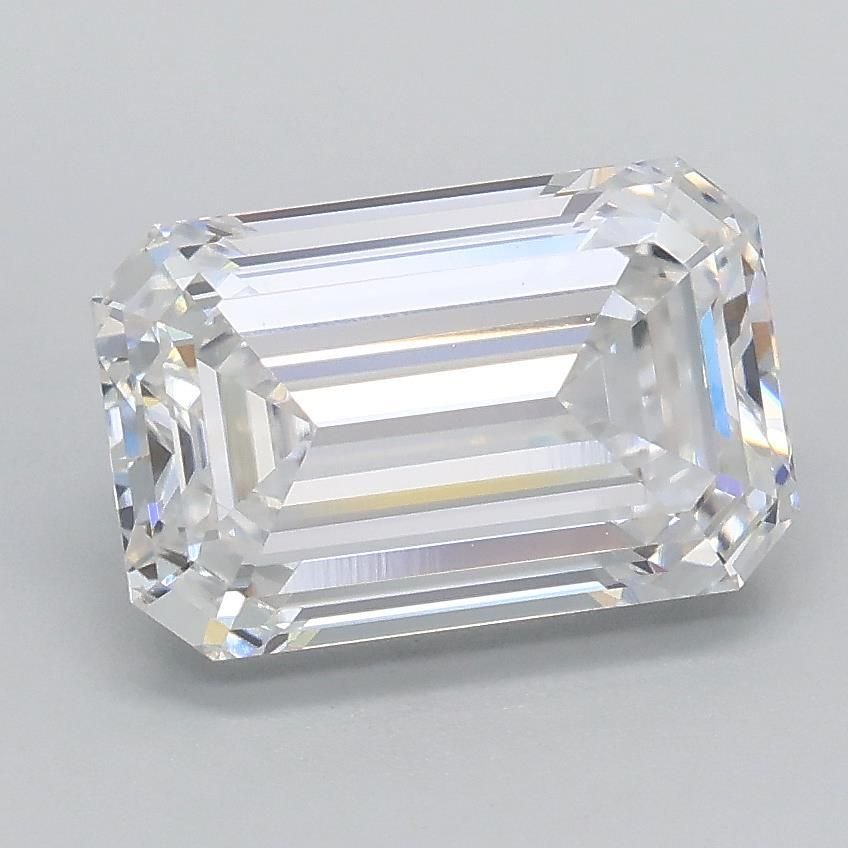 2.02ct E VVS2 Rare Carat Ideal Cut Emerald Lab Grown Diamond