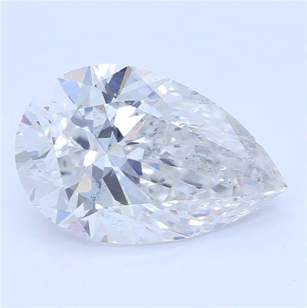 1.50ct F SI1 Rare Carat Ideal Cut Pear Lab Grown Diamond