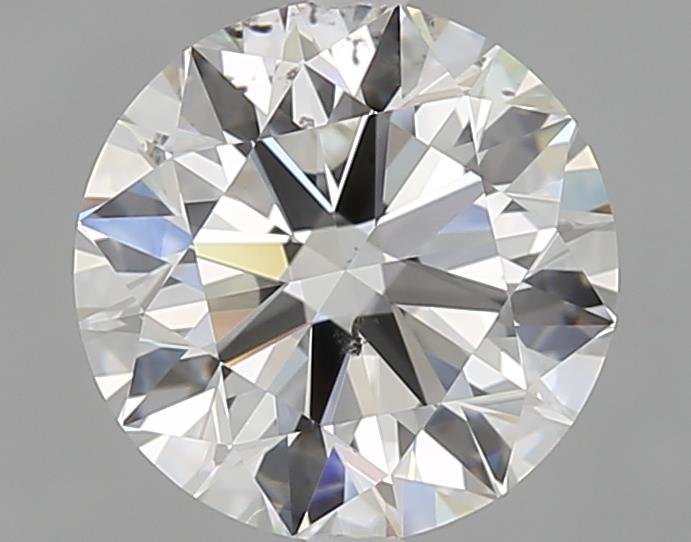 2.03ct F SI1 Rare Carat Ideal Cut Round Diamond