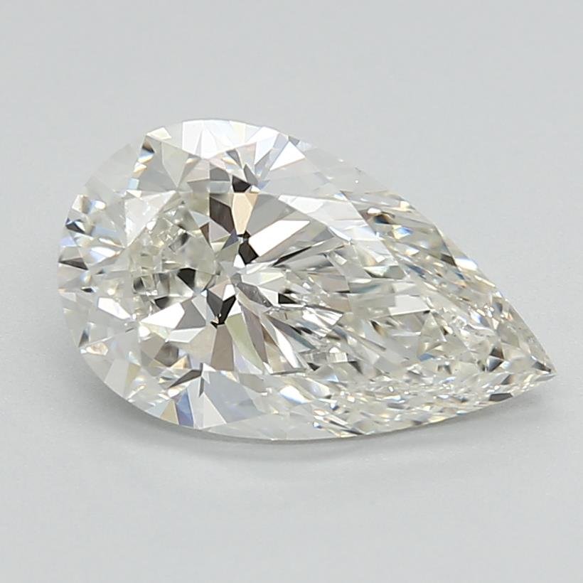 1.81ct H VS1 Rare Carat Ideal Cut Pear Lab Grown Diamond