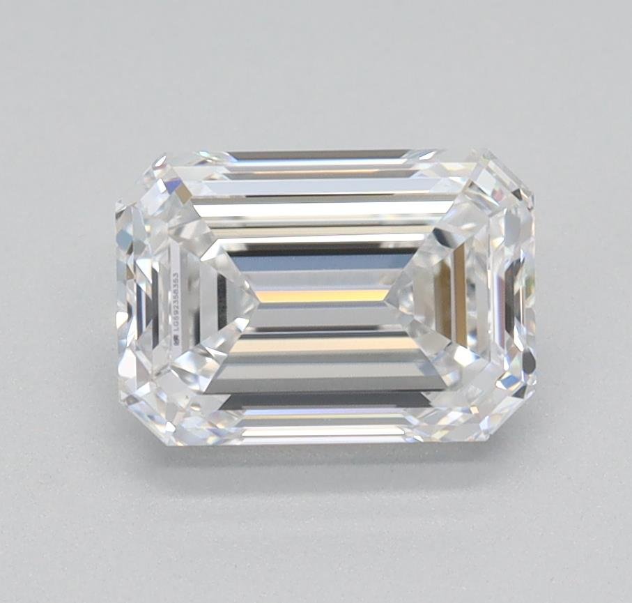 1.00ct D VS1 Rare Carat Ideal Cut Emerald Lab Grown Diamond