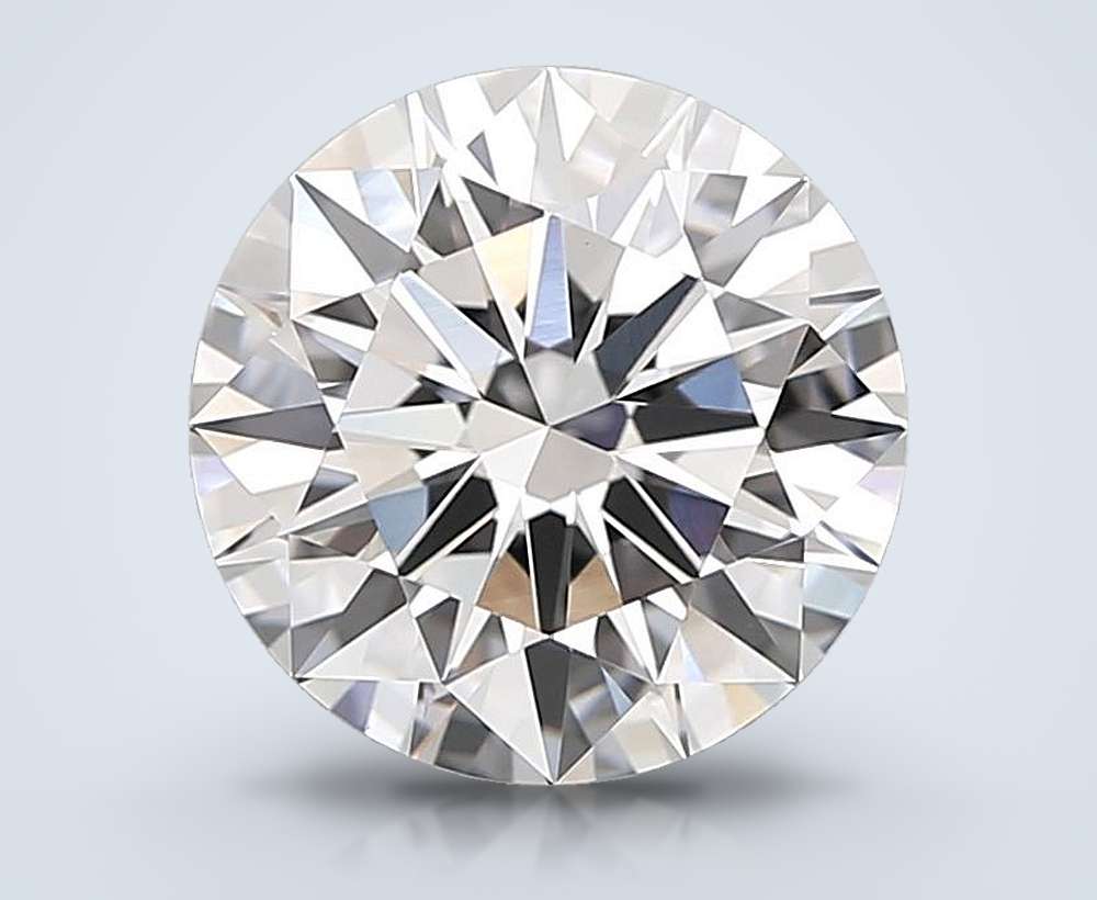 4.59 Carat Round Lab Diamond
