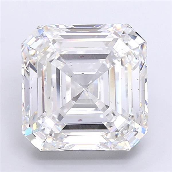 15.18ct F VS2 Rare Carat Ideal Cut Asscher Lab Grown Diamond