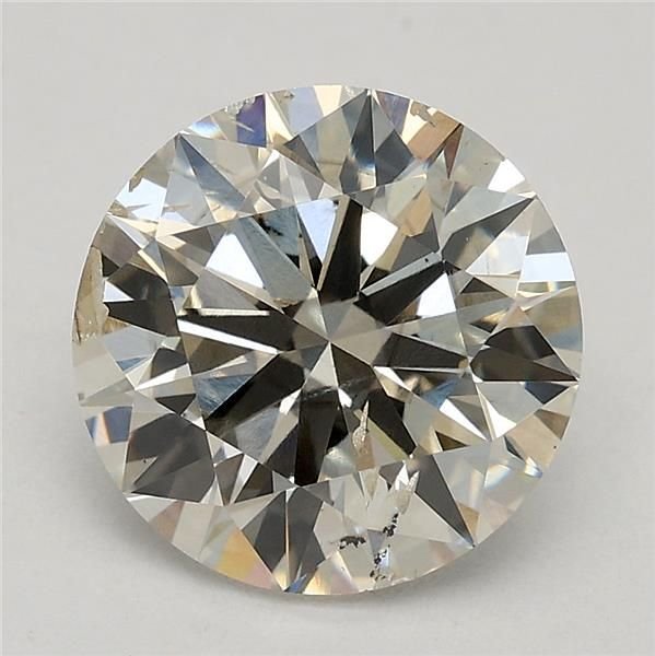 2.01ct J SI2 Rare Carat Ideal Cut Round Lab Grown Diamond