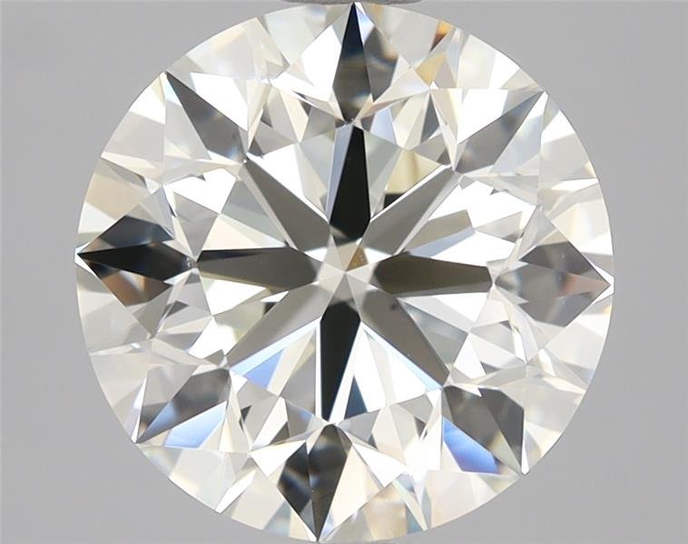 3.03ct J VVS1 Excellent Cut Round Diamond