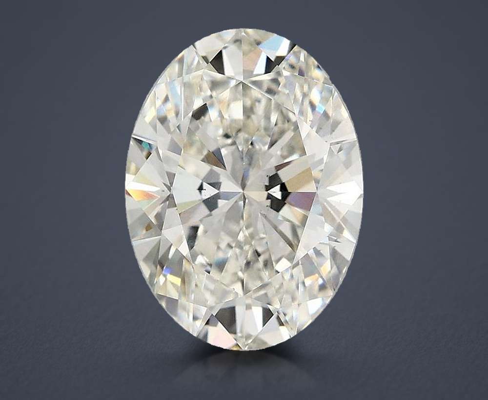 3.24 Carat Oval Lab Diamond