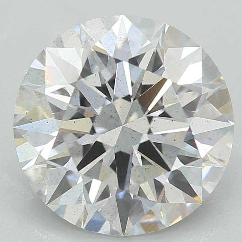 1.59ct F SI1 Rare Carat Ideal Cut Round Lab Grown Diamond