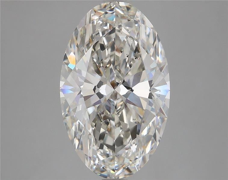 4.57ct H VS2 Rare Carat Ideal Cut Oval Lab Grown Diamond