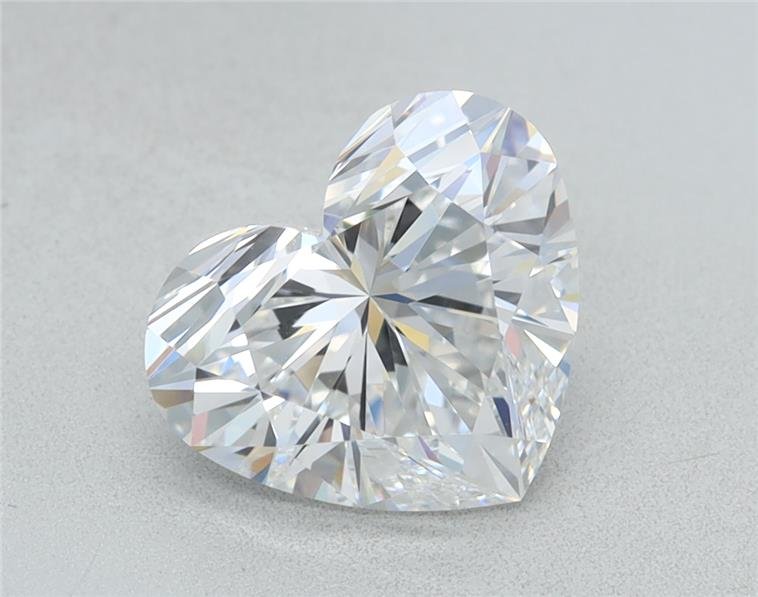 1.50ct E VVS1 Rare Carat Ideal Cut Heart Lab Grown Diamond