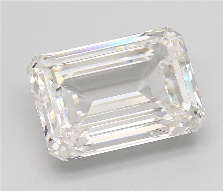 20.02ct F VS2 Very Good Cut Emerald Lab Grown Diamond