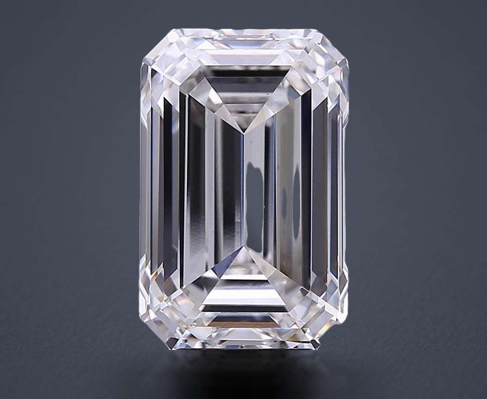6.52 Carat Emerald Lab Diamond