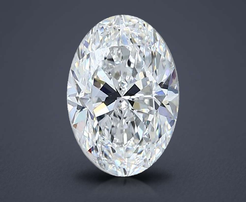 1.70 Carat Oval Natural Diamond