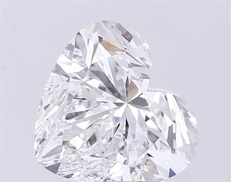 5.56ct E VS1 Rare Carat Ideal Cut Heart Lab Grown Diamond