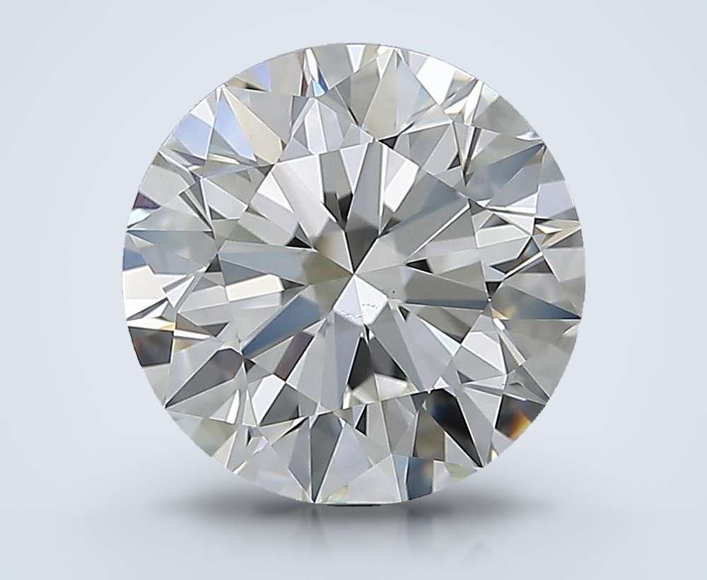 3.01 Carat Round Natural Diamond
