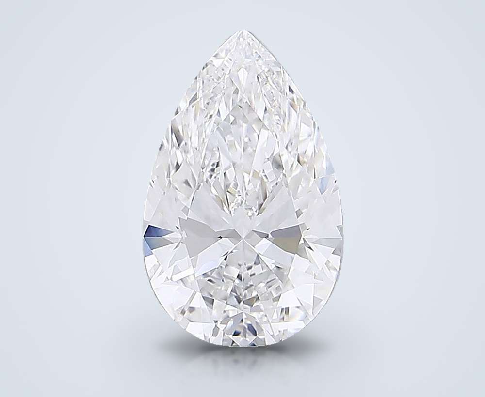 6.01 Carat Pear Lab Diamond